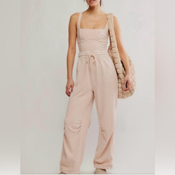 FP Movement Inbound Onesie NWT Free People XS Cashmere - Picture 6 of 6